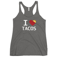 I Heart Tacos Ladies Tank