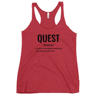 Quest Definition Ladies Tank