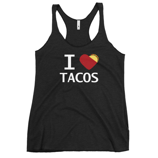 I Heart Tacos Ladies Tank